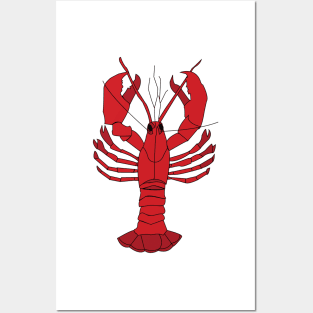 Red Lobster Posters and Art